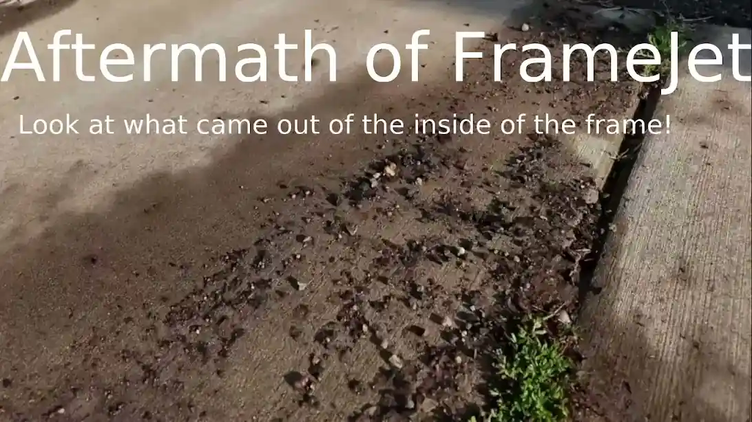 Aftermath of FrameJet